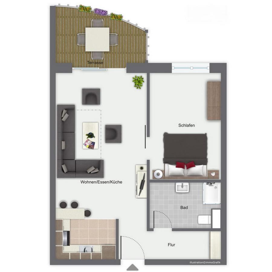 Hanse-Hof Wohnung 05 Больтенхаген Экстерьер фото